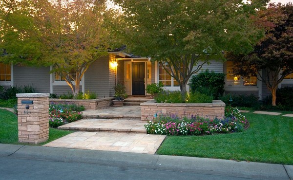 front yard landscaping ideas on a budget landscaping ideas for front yards. 1. cheap landscaping ideas OQBKOTJ