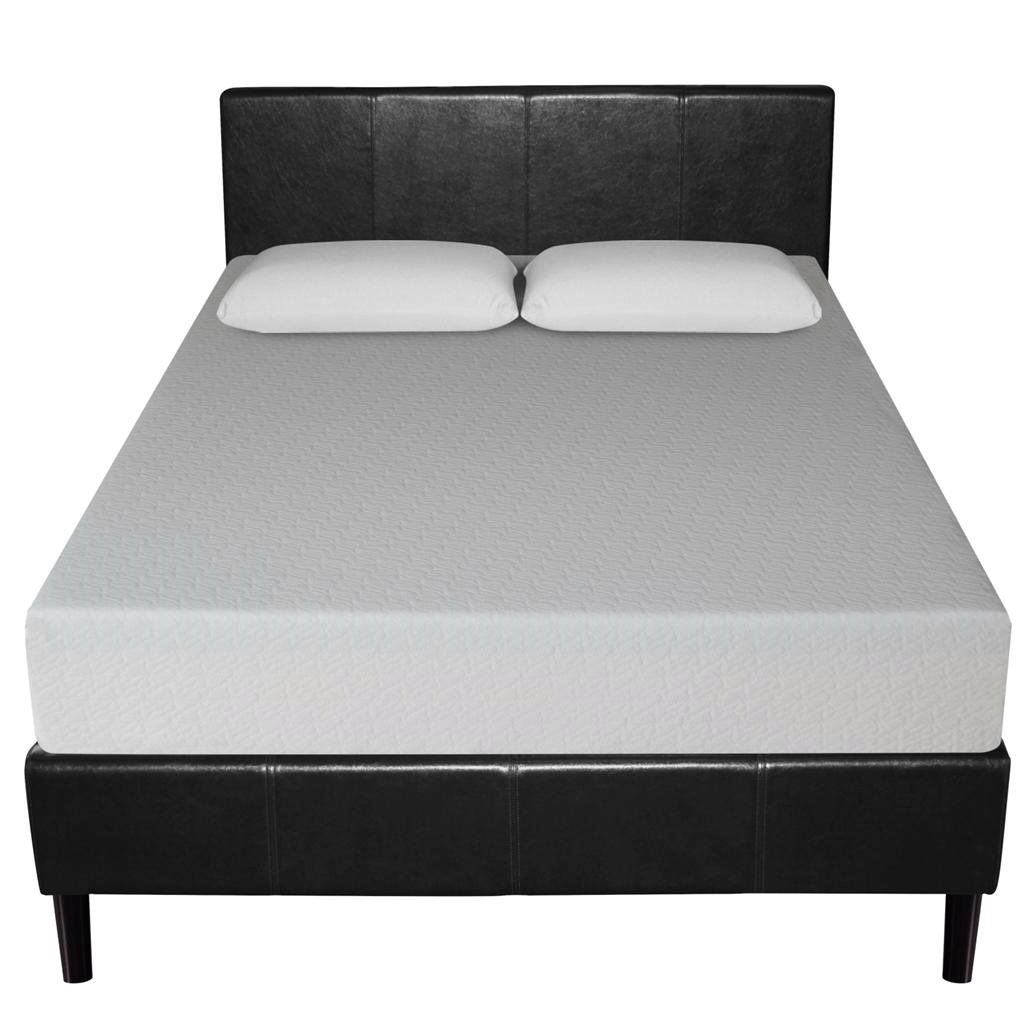 full size platform bed frame with headboard retail price: $399.00 KJOKGSF