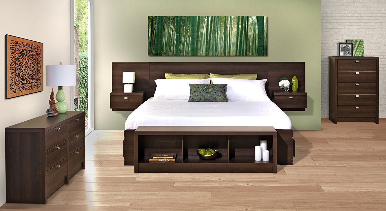 King Headboard With Built In Nightstands Why Choose This Piece of