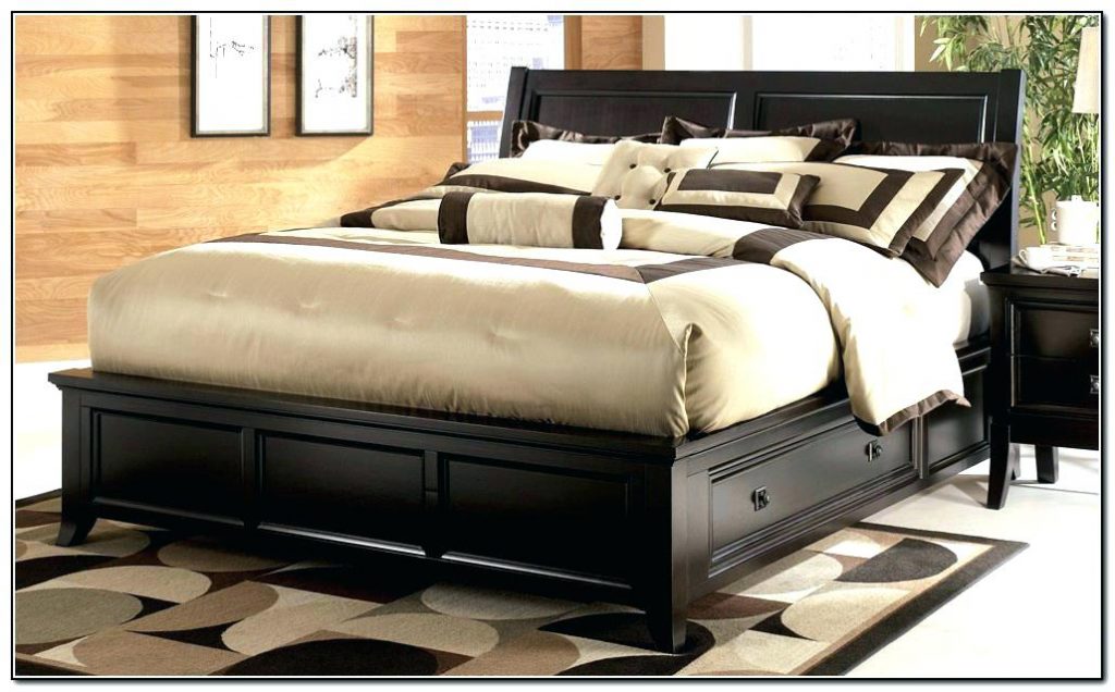 King Size Bed With Storage Drawers Underneath The Best Practical Choice for Your Home