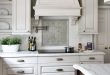 kitchen backsplash ideas with white cabinets ... geometric tile kitchen backsplash ASMFLDK
