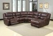 leather sectional sofa with chaise and recliner 3 piece bonded leather sectional reclining nail head accent sofa CAGJQBZ