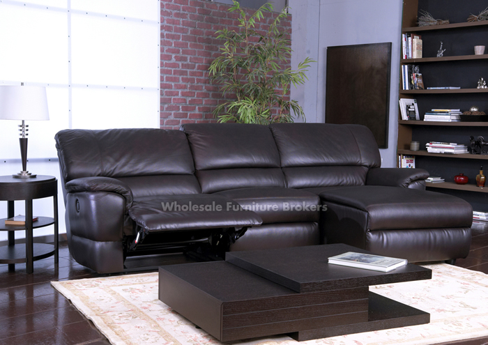 leather sectional sofa with chaise and recliner ... top recliner leather sofa recleiner couch living room design QHNMKEZ