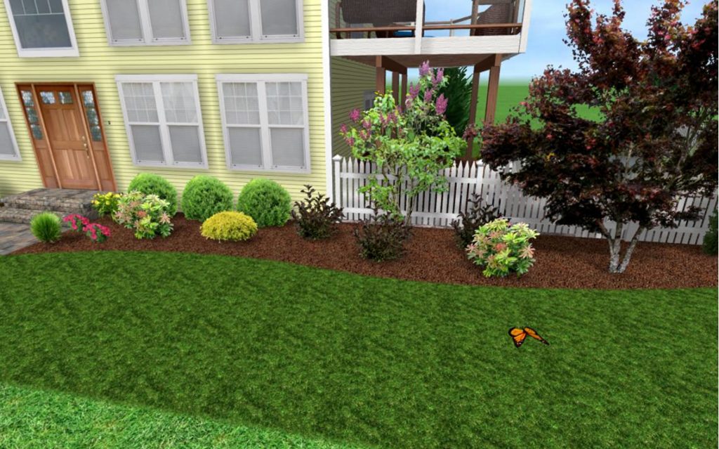 low maintenance landscaping ideas front yard NXYPDBB