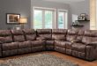 microfiber sectional couch with recliner homelegance brooklyn heights reclining sectional sofa set BBKAVYN