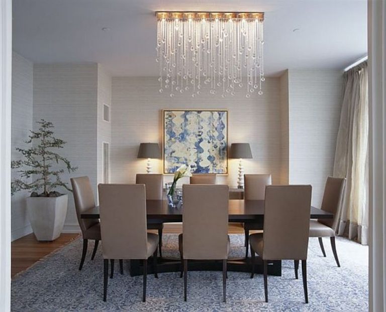 Modern Crystal Chandeliers For Dining Room How to Take Your Pick