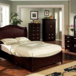 paint colors for bedroom with dark furniture charming cherry wood furniture bedroom decor ideas grey paint colors MXZGQVA