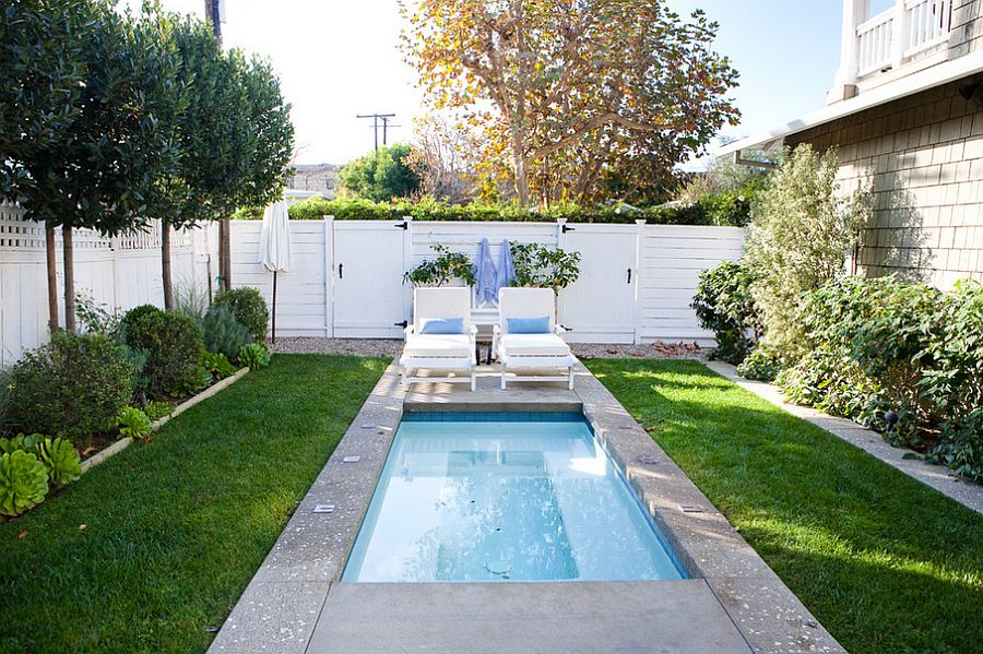 pool landscaping ideas for small backyards view in gallery a tiny pool in the small urban ZVICXHC