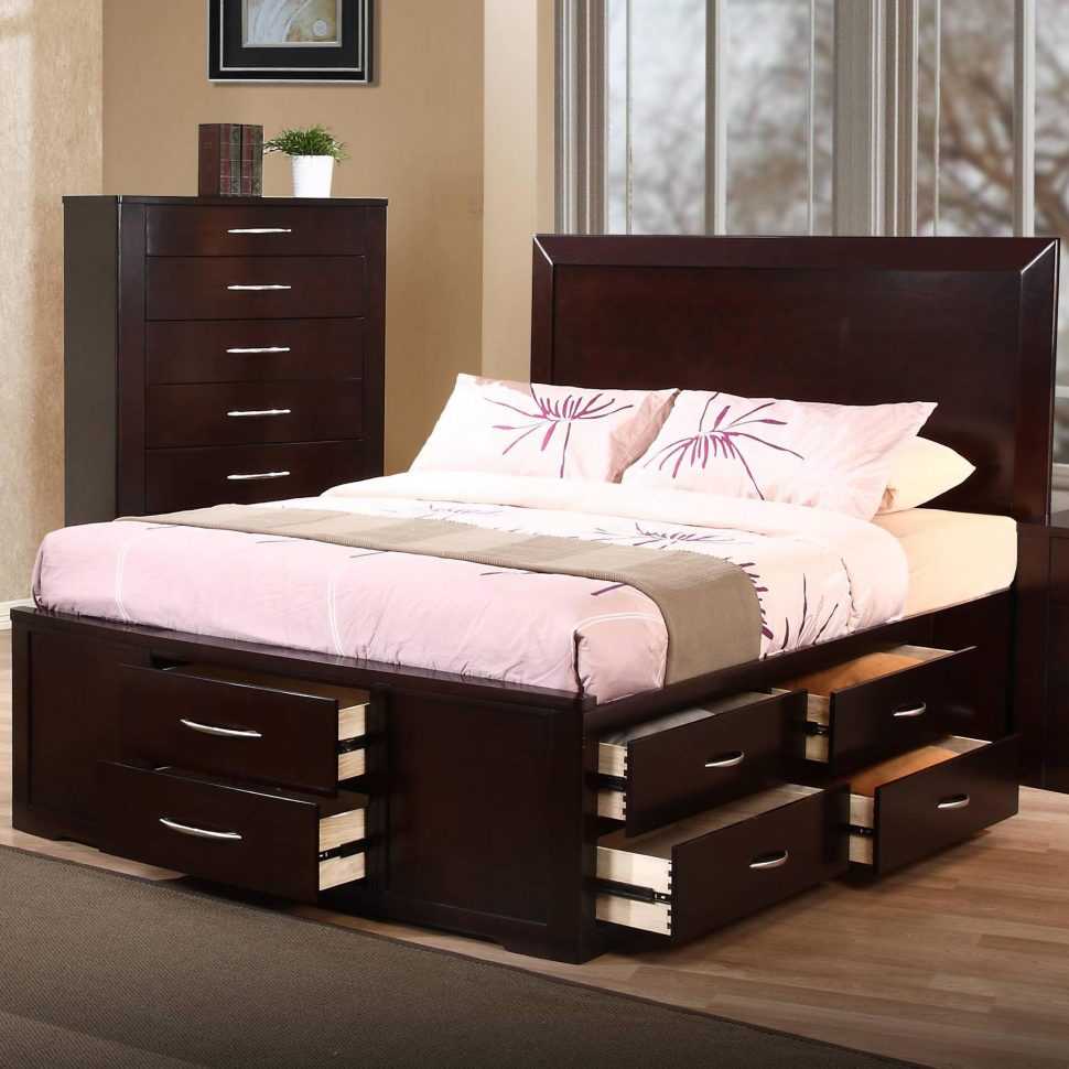 queen size platform bed frame with storage ideas bedroom furniture DFRGGYQ