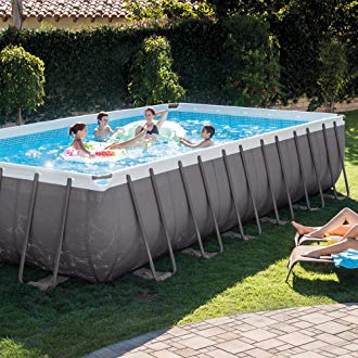rectangular above ground swimming pools if you want a larger pool with the right shape SWZTWAM