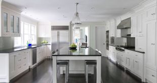 white kitchen cabinets with dark wood floors white kitchen cabinets dark wood floors ZBKONJA