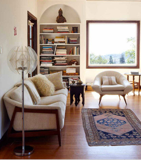 oriental rugs with modern furniture clean, traditional and contrasting. bright white is always beautiful with  intricate AHUONSS