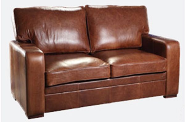 Miami 2 Seater Leather Sofa. Quality Oak furniture from The