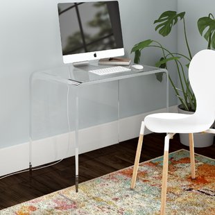 Plastic/Acrylic Desks You'll Love | Wayfair