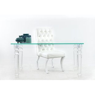 Clear Plastic/Acrylic Desks You'll Love | Wayfair