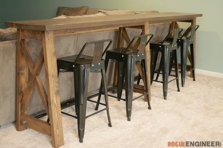 Bar Top Console Table » Rogue Engineer