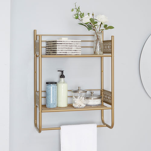 Bathroom Wall Shelves – Elegant, Stylish
and Hassle-Free