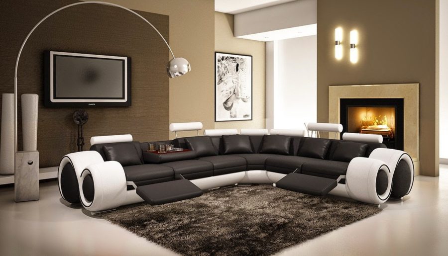 These 20 Curved Sectional Couches Are Perfect For Big Families