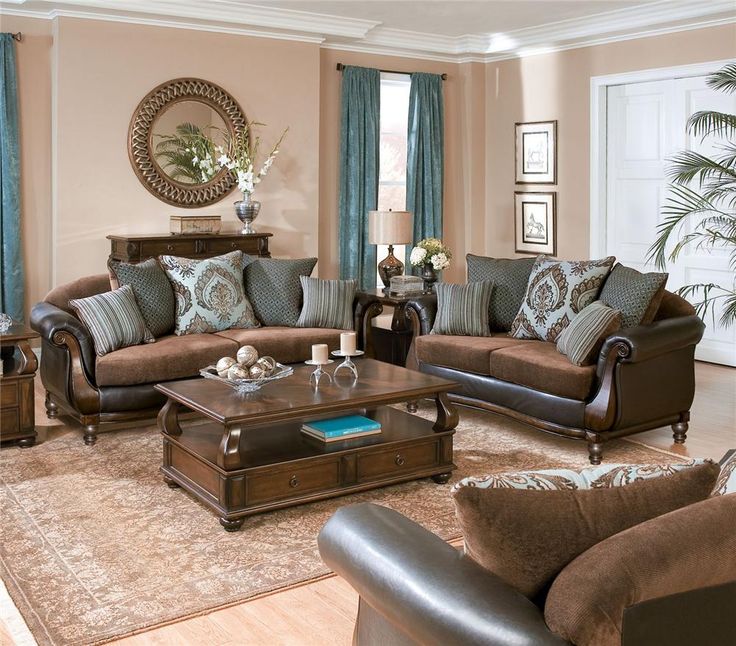 20 Beautiful Brown Living Room Ideas