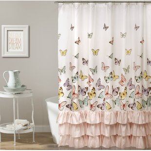 Girls Butterfly Curtains | Wayfair