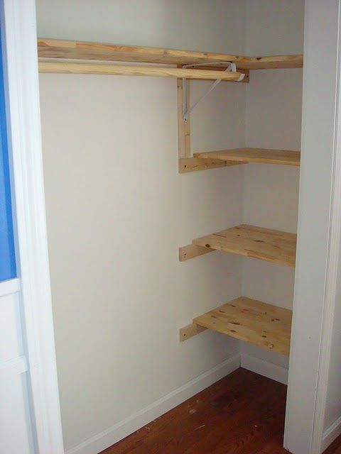 good idea for closet shelves. Think I may try thisand cover the