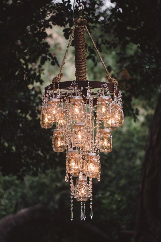 Make A DIY Chandelier Easily With These Ideas | DIY home decor