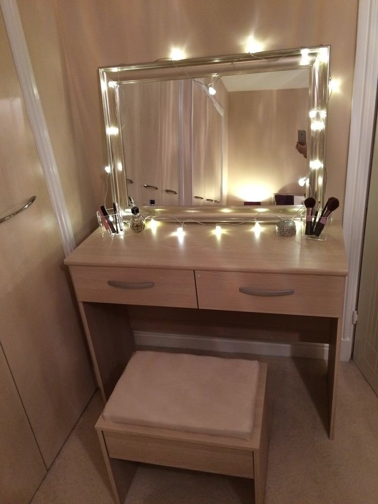 Dressing Table Mirror With Lights - Visual Hunt