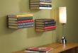 Amazon.com: Umbra Conceal Floating Bookshelf, Large, Silver: Home