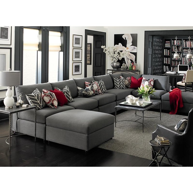 Charcoal Gray Sectional Sofa - Ideas on Foter