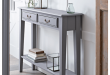 Console Tables, Small & Narrow Hallway Console Tables with Sto