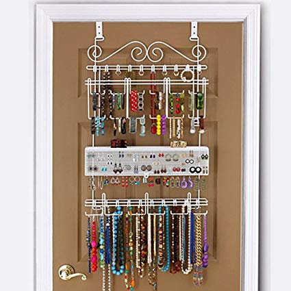Amazon.com: Longstem Organizers Over-Door/Wall Jewelry Organizer