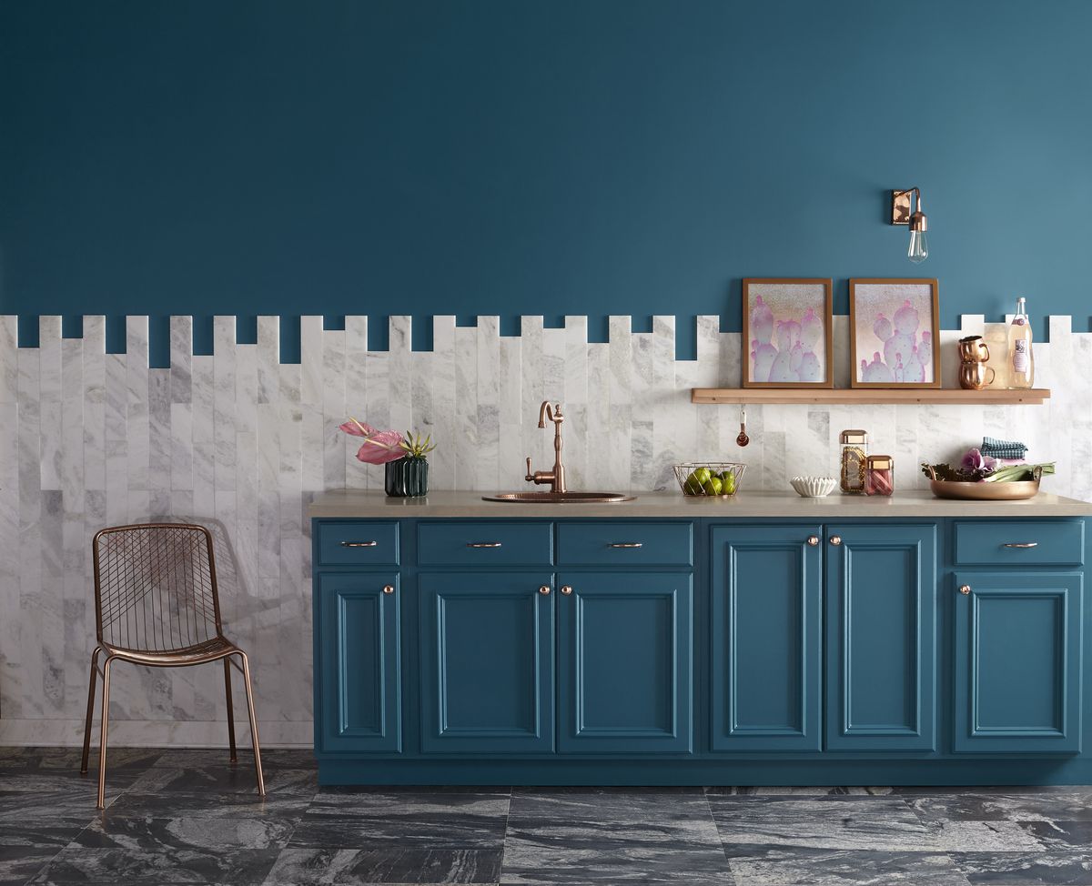 7 bold and beautiful colour ideas for a modern kitchen