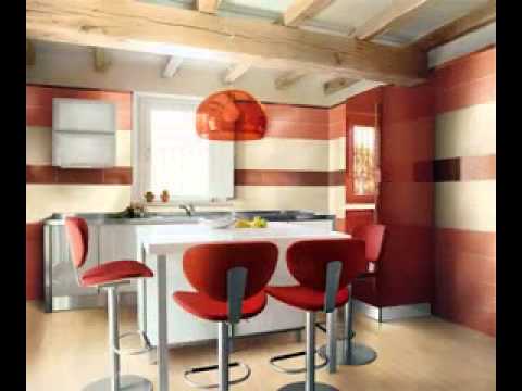 Kitchen wall color ideas - YouTube