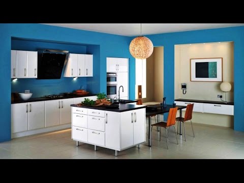 Beautiful paint colors for kitchen wall - YouTube