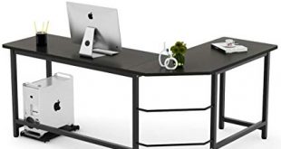 Amazon.com : Tribesigns Modern L-Shaped Desk Corner Computer Desk PC