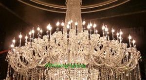Large Crystal Chandelier Chrome Extra Large Chandelier For Hotel