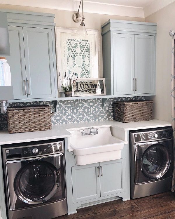 60 Fabulous Laundry Room Decor Ideas You Can Copy | Laundry rooms