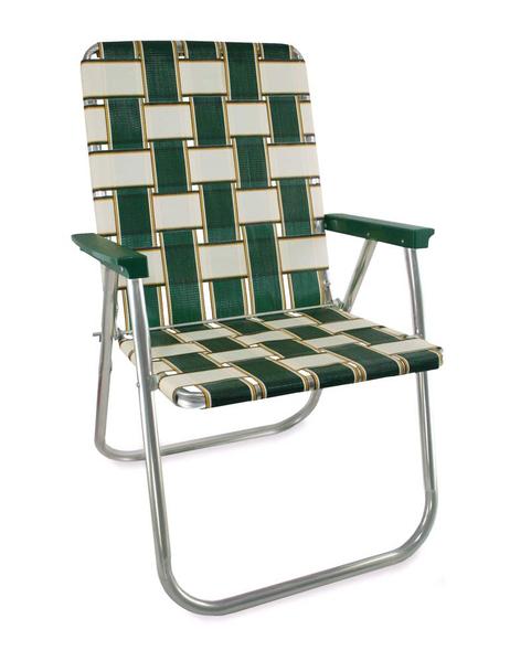 Lawn Chair USA - Charleston Webbed Folding Aluminum Chair