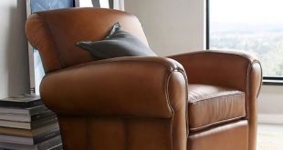 Manhattan Leather Armchair | Pottery Barn
