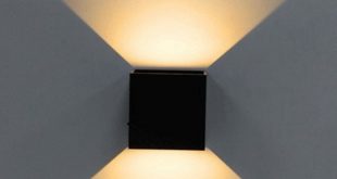 LED Wall Light, Modern Cube Wall Sconce Direction Adjustable Wall