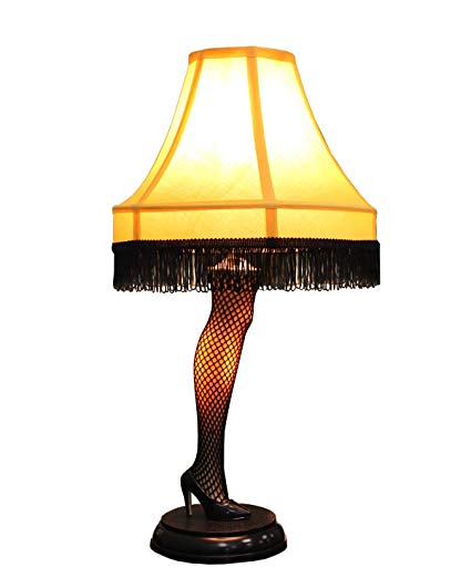 A Christmas Story 20 inch Leg Lamp Prop Replica by NECA - Desk Lamps