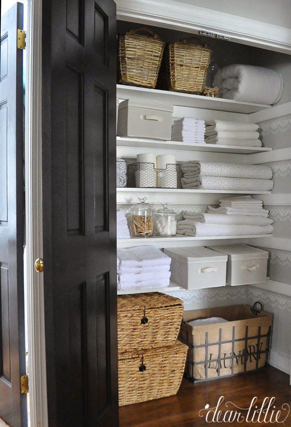 Linen Closet Organization Ideas - How to Organize Your Linen Closet