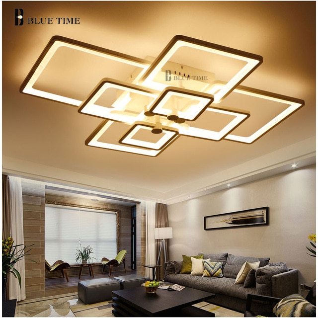 Dimming and Remote Modern Ceiling Lights led For Living Room Bedroom