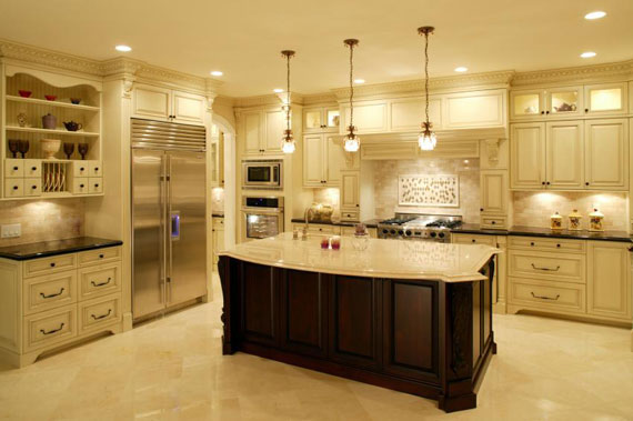 Large Luxury Kitchens Designs (38 Pictures)