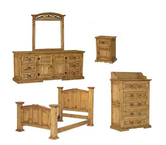 Rustic Furniture, Pine Furniture, Mexican Wood Furniture