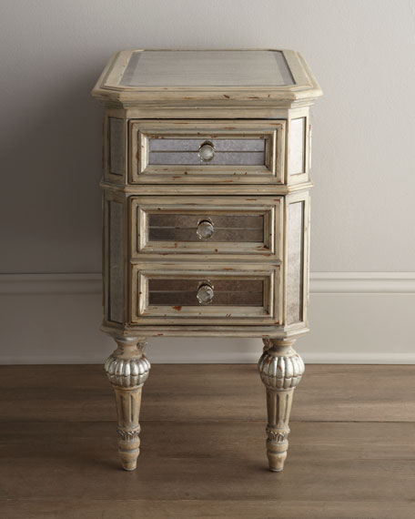 Dresden Mirrored Side Table