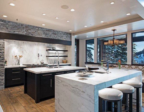 Top 70 Best Modern Kitchen Design Ideas - Chef Driven Interiors