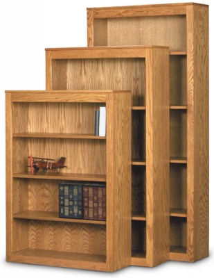 Contemporary Real Oak Bookcases