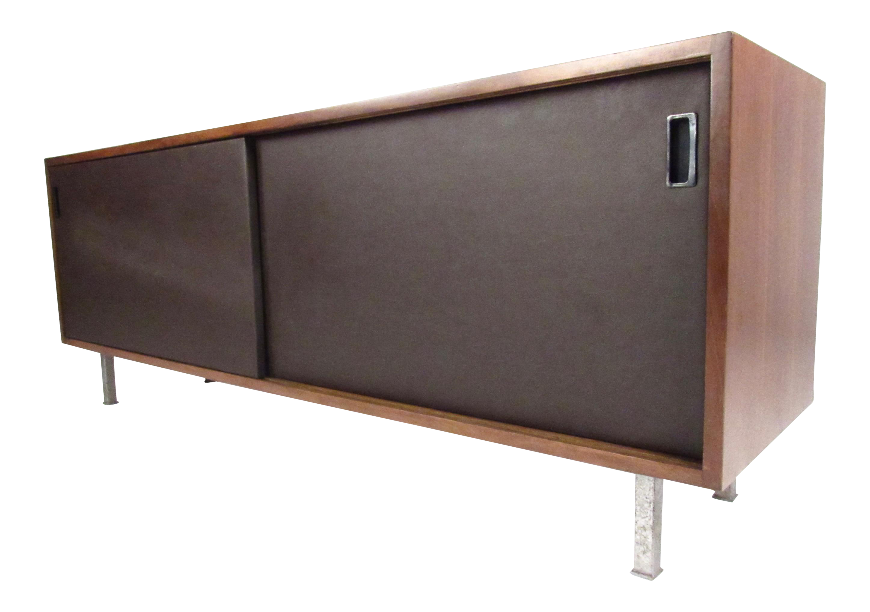 Florence Knoll Sliding Door Office Credenza | Chairish