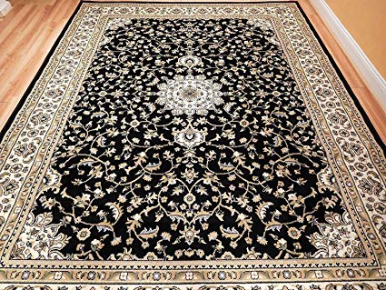 Amazon.com: Black 8x11 Persian Rug Oriental Rugs 8x10 Area Rug